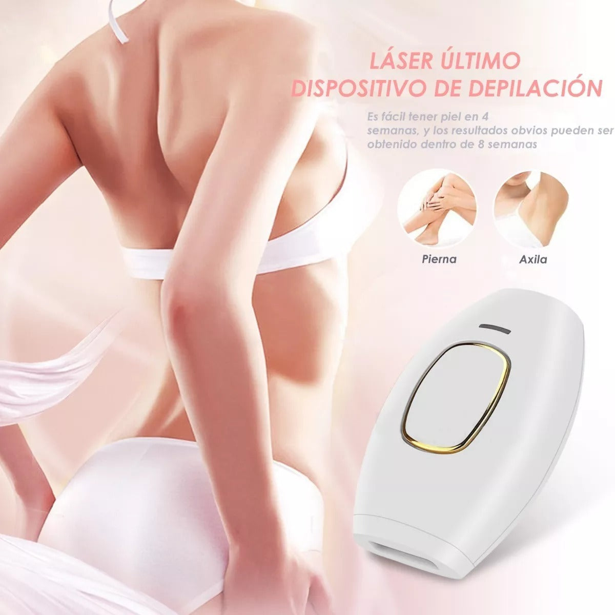 DEPILADORA LASER IPL PRO +GAFAS DE PROTECCIÓN UV DE REGALO